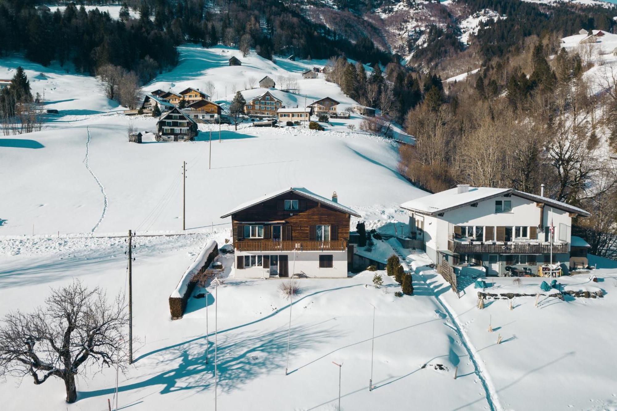 Apartment Im Chalet Biodola Amden Eksteriør bilde