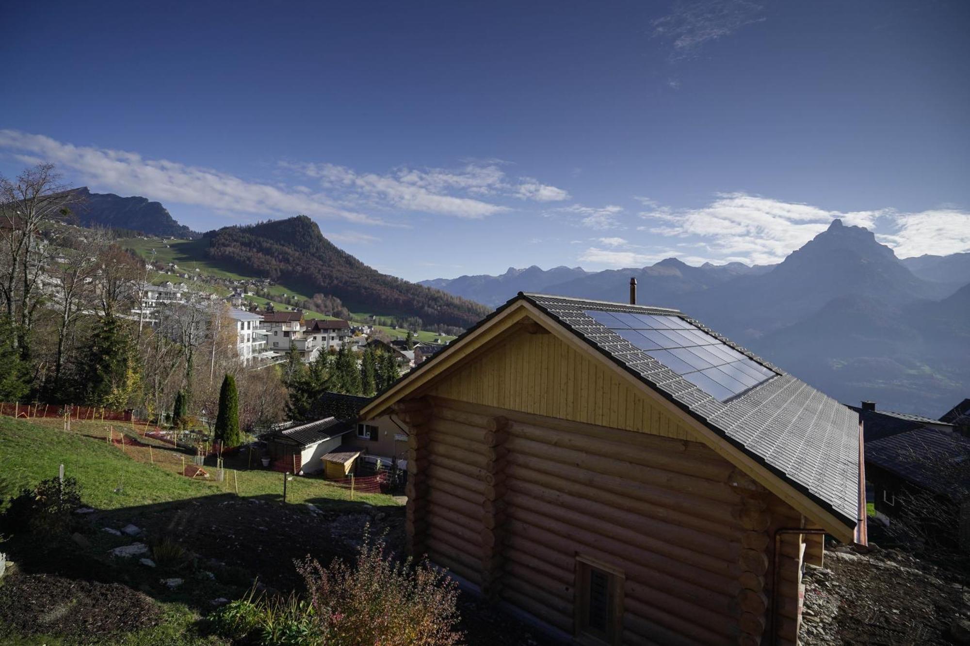 Apartment Im Chalet Biodola Amden Eksteriør bilde
