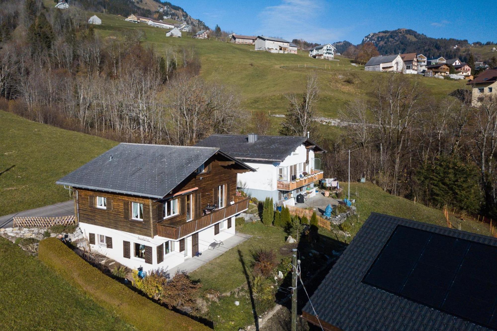 Apartment Im Chalet Biodola Amden Eksteriør bilde