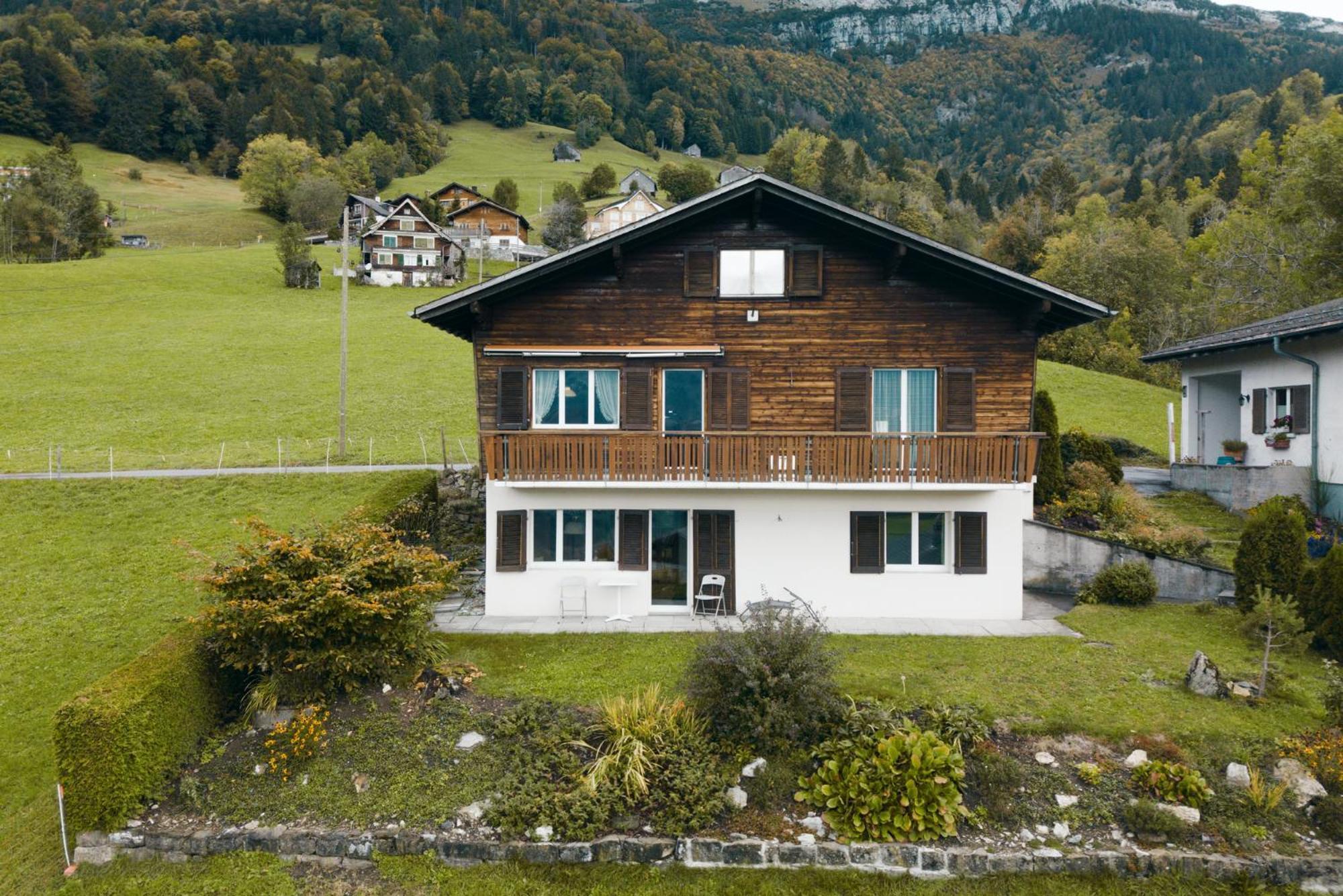 Apartment Im Chalet Biodola Amden Eksteriør bilde